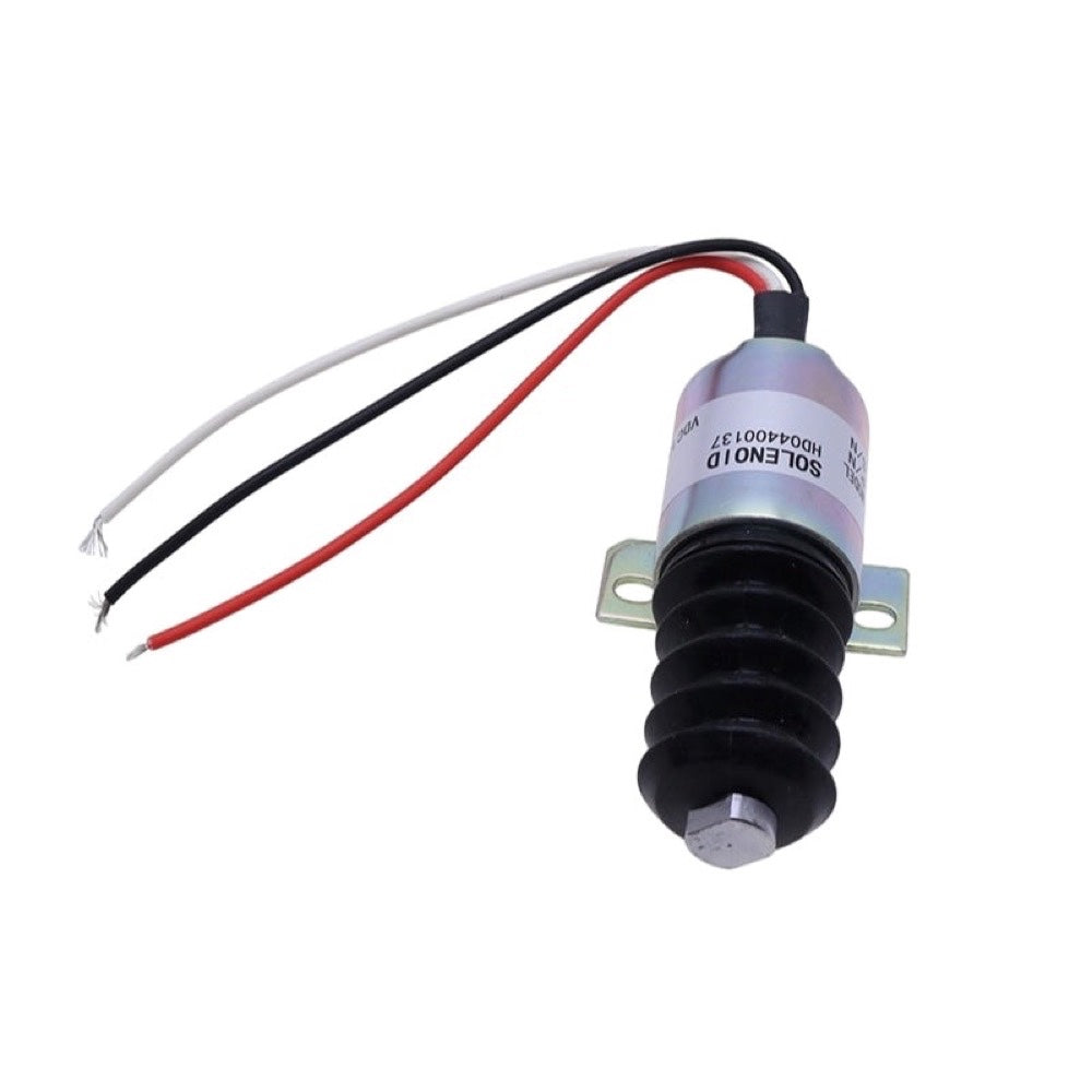 12V Fuel Shutoff Stop Solenoid Valve 192196 208454 247617 for use with Miller Trailblazer Engine 302 Welder 300D